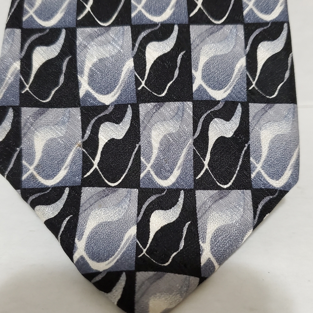 Jerry Garcia Men's Silk Tie Made In USA Black